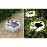 Lampa Solara Led, Tip Laba De Urs, Pentru Gazon Sau Gradina, Rezistenta La Apa, Alb Rece - vivimall.ro