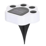 Lampa Solara Led, Tip Laba De Urs, Pentru Gazon Sau Gradina, Rezistenta La Apa, Alb Rece - vivimall.ro
