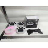 Lampa solara LED, Tip laba de urs, pentru gazon sau gradina, Rezistenta la apa, Flippy, Multicolor