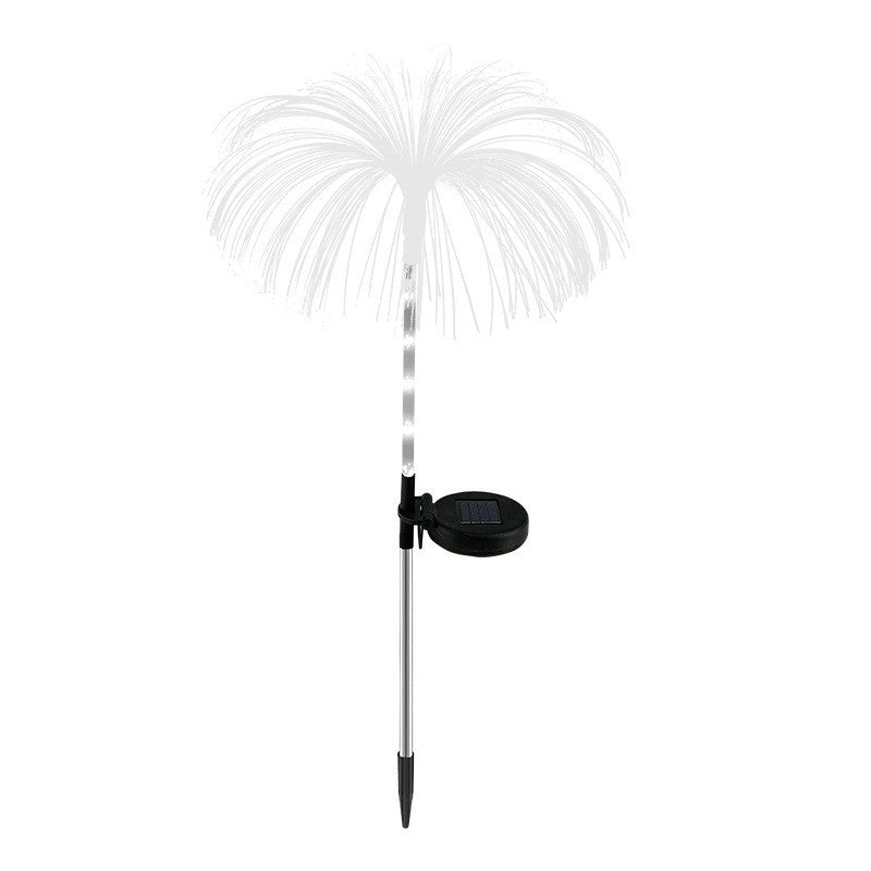 Lampa solara LED tip Meduza, inaltime 90 cm, Pentru gradina, Vivimall