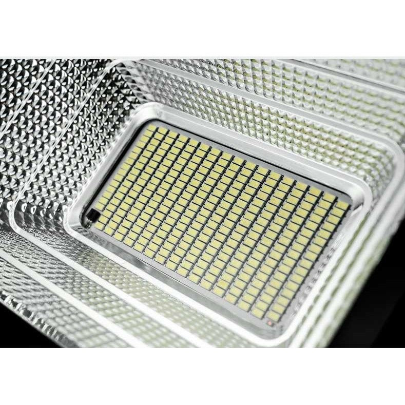 Lampa Solara Stradala, 100 Led, 30 W, Cu Panou Solar, Brat De Montare Inclus - vivimall.ro