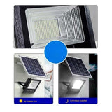 Lampa Solara Stradala, 100 Led, 30 W, Cu Panou Solar, Brat De Montare Inclus - vivimall.ro