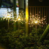 Lampa Solara Sub Forma De Artificii, 120 Led-Uri