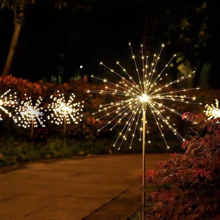 Lampa Solara Sub Forma De Artificii, 90 Led-Uri