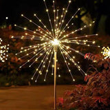 Lampa Solara Sub Forma De Artificii, 90 Led-Uri