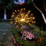 Lampa Solara Sub Forma De Artificii, 90 Led-Uri