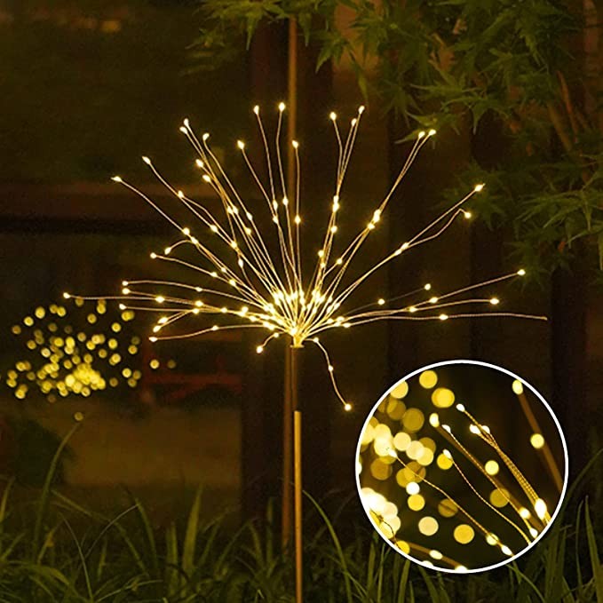 Lampa Solara Sub Forma De Artificii, 90 Led-Uri