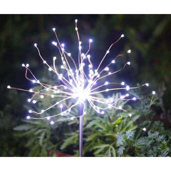 Lampa Solara Sub Forma De Artificii, 90 Led-Uri, Rece