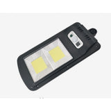 Lampa Stradala Solara, Cu Telecomanda, 36 Cm X 11.5 Cm, 108 Cob Led, 2592 Lumeni, 21.6 W - Echivalent 172 W Bec Incadescent, Ip65, Senzor De Miscare, Senzor De Lumina, 2 Grile, Alb Rece - vivimall.ro