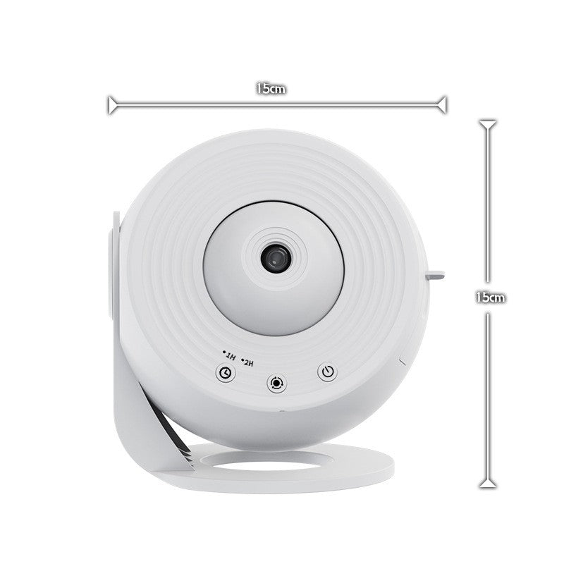Lampa Tip Proiector Galaxie, Pentru Dormitor, Tematica Cer Instelat, Model Glob, Hd, Rotire 360 De Grade, 20 De Imagini, Incarcare Usb, 10 W