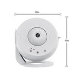 Lampa Tip Proiector Galaxie, Pentru Dormitor, Tematica Cer Instelat, Model Glob, Hd, Rotire 360 De Grade, 20 De Imagini, Incarcare Usb, 10 W