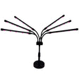Lampa UV pentru cresterea plantelor, Vivimall, conectare la retea, 30W, 6 capete, 108 LED-uri, ajustabila pana la 68.5 cm, Lumina Alb Mov - vivimall.ro