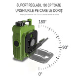 Lanterna Mini De Buzunar Tip Breloc, Incarcare Prin Usb Type C, Multifunctionala, Pentru Exterior, Camping, Alpinism, Ciclism, Mini Lanterna Elvis, Lumina Puternica, Culoare