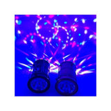 Lanterna Pliabila De Camping Magic Cool Cu Lampa Disc Si Usb Lanterna, Felinar, 6 Led + 1 W + 3C Culori, Negru - vivimall.ro