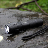 Lanterna Power Bank Led, Incarcare Usb, Raza 300M, 5W, Functie Zoom Si Incarcare Telefon - vivimall.ro