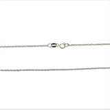 Lantisor Argint 925, Impletit 39 cm - vivimall.ro