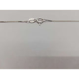 Lantisor Argint 925 Sarpe 38 Cm