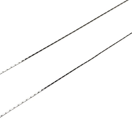 Lantisor Argint 925 Sarpe Shinny 40 cm - vivimall.ro