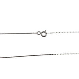 Lantisor Argint 925 Sarpe Shinny 40 cm - vivimall.ro