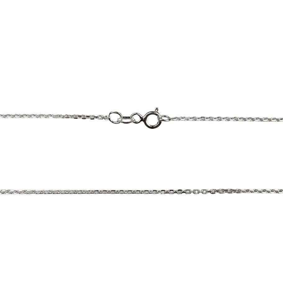 Lantisor din Argint 925, cu Zale Patinat 50 Cm - vivimall.ro