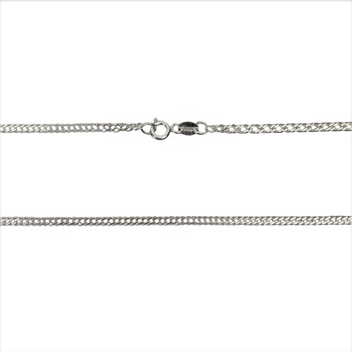 Lantisor Din Argint 925 Lung Cu Zale 55 Cm