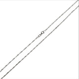 Lantisor din Argint 925 model Rasucit 39 cm - vivimall.ro