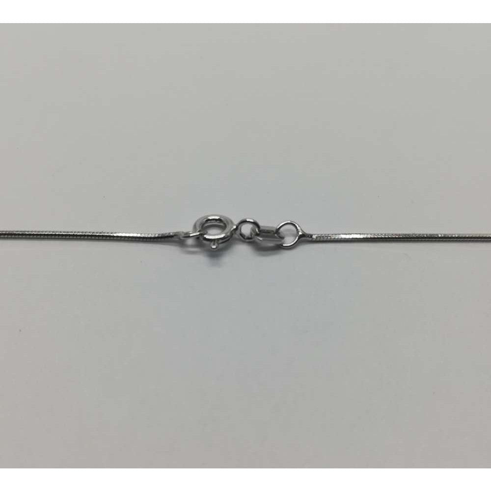 Lantisor din Argint 925, model sarpe rodiat