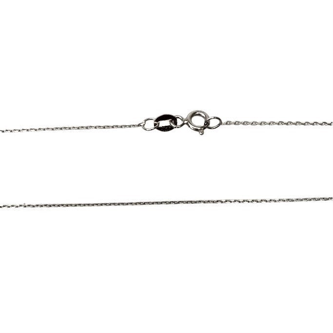 Lantisor Din Argint 925 Rodiat, 38 Cm
