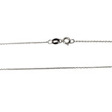 Lantisor Din Argint 925 Rodiat, 38 Cm