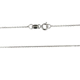 Lantisor Din Argint 925, Zale Patrate 38 Cm