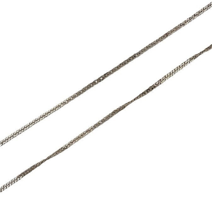 Lantisor Din Argint 925, Zale Plate 55 Cm