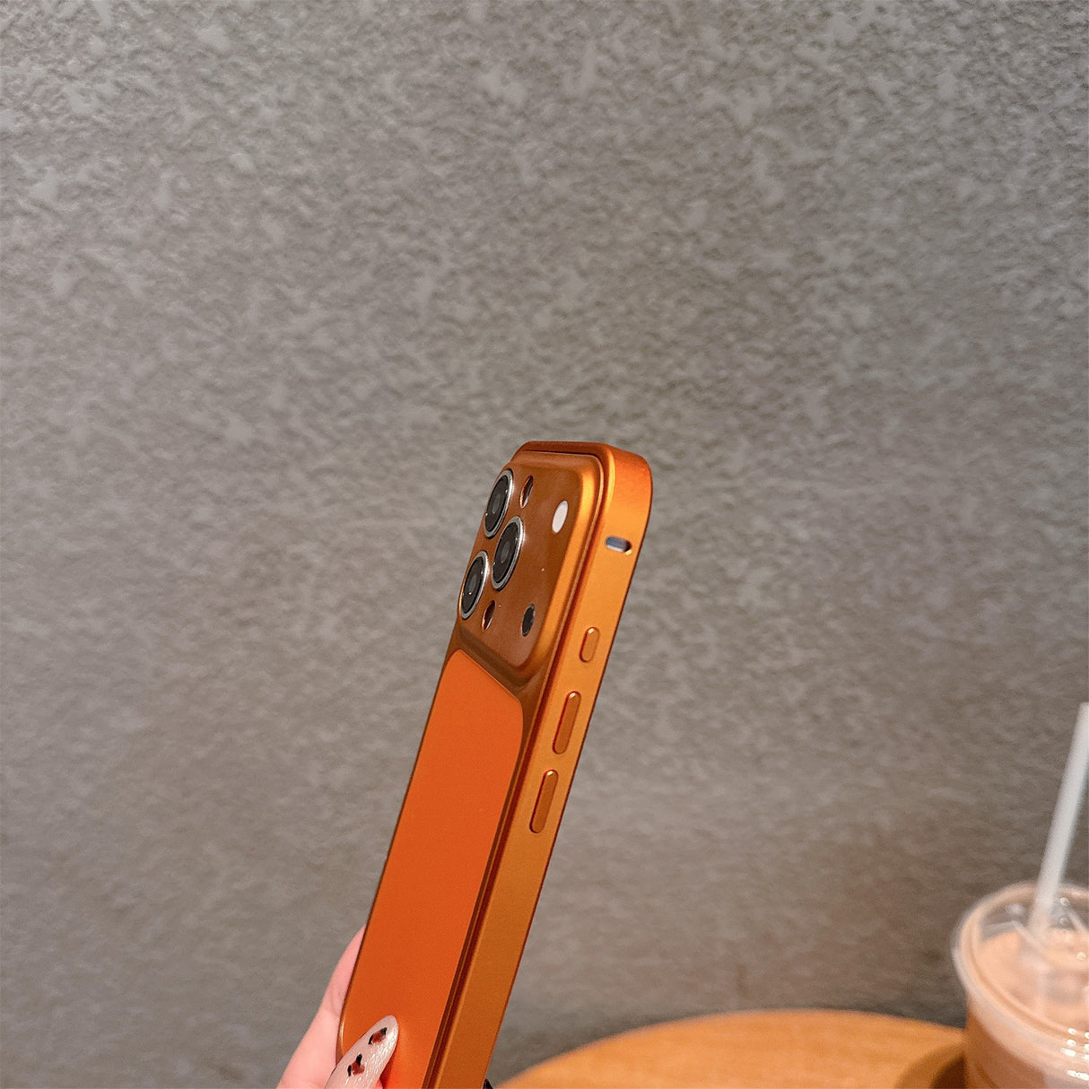 Carcasa pentru iPhone 15 Pro, Flippy, 17inch, Capac spate Unibody, Mat, Albastru