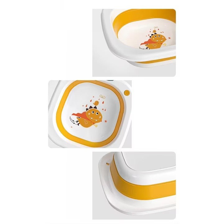 Lavoar Pliabil, Pentru Copii 1-8 Ani, Model Animat, Din Pp+Tpe, 32X29X10 Cm - vivimall.ro