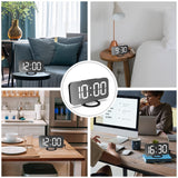 Ceas Digital LED Oglindă | TimeLux - vivimall.ro