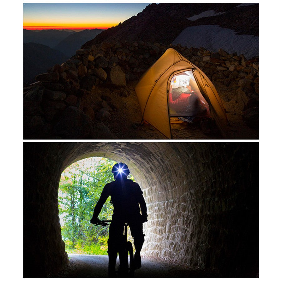 Lanterna Led De Montat Pe Cap, Cu Raza Lunga De Zoom, Far Telescopic, Reglabil, Rezistent La Apa, Pentru Pescuit In Aer Liber, Camping, Lumina Puternica, Lanterna