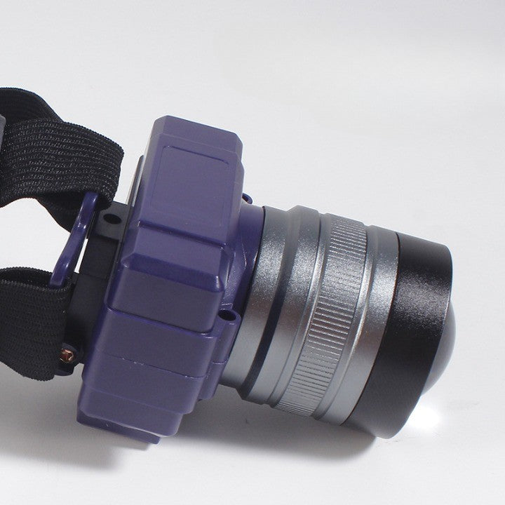 Lanterna Led De Montat Pe Cap, Cu Raza Lunga De Zoom, Far Telescopic, Reglabil, Rezistent La Apa, Pentru Pescuit In Aer Liber, Camping, Lumina Puternica, Lanterna