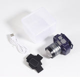 Lanterna Led De Montat Pe Cap, Cu Raza Lunga De Zoom, Far Telescopic, Reglabil, Rezistent La Apa, Pentru Pescuit In Aer Liber, Camping, Lumina Puternica, Lanterna