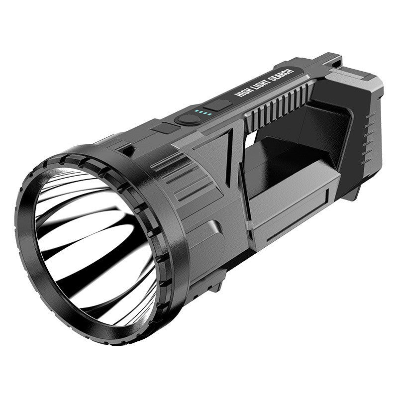 Lanterna Led, Incarcare Usb, Autonomie 8-24H, 2 Surse De Lumina, Principal Si Lateral, Raza Maxima 100-200 M, Cob, 5W
