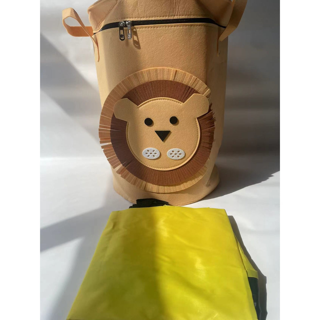 Cutie De Depozitare 2In1, Impermeabila, Covor Pentru Jucarii Si Lego 150Cm, Capacitate Mare, Cu Manere, Cu Sfori, Inaltime 40Cm - vivimall.ro