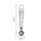 Lingura Pentru Bile De Fructe, Scobitor Fructe, Ustensila Multifunctionala Pentru Fructe, Accesoriu De Bucatarie, Lingura Antialunecare Pentru Salata De Fructe, 17.6 X 2.9 Cm, Bej - vivimall.ro
