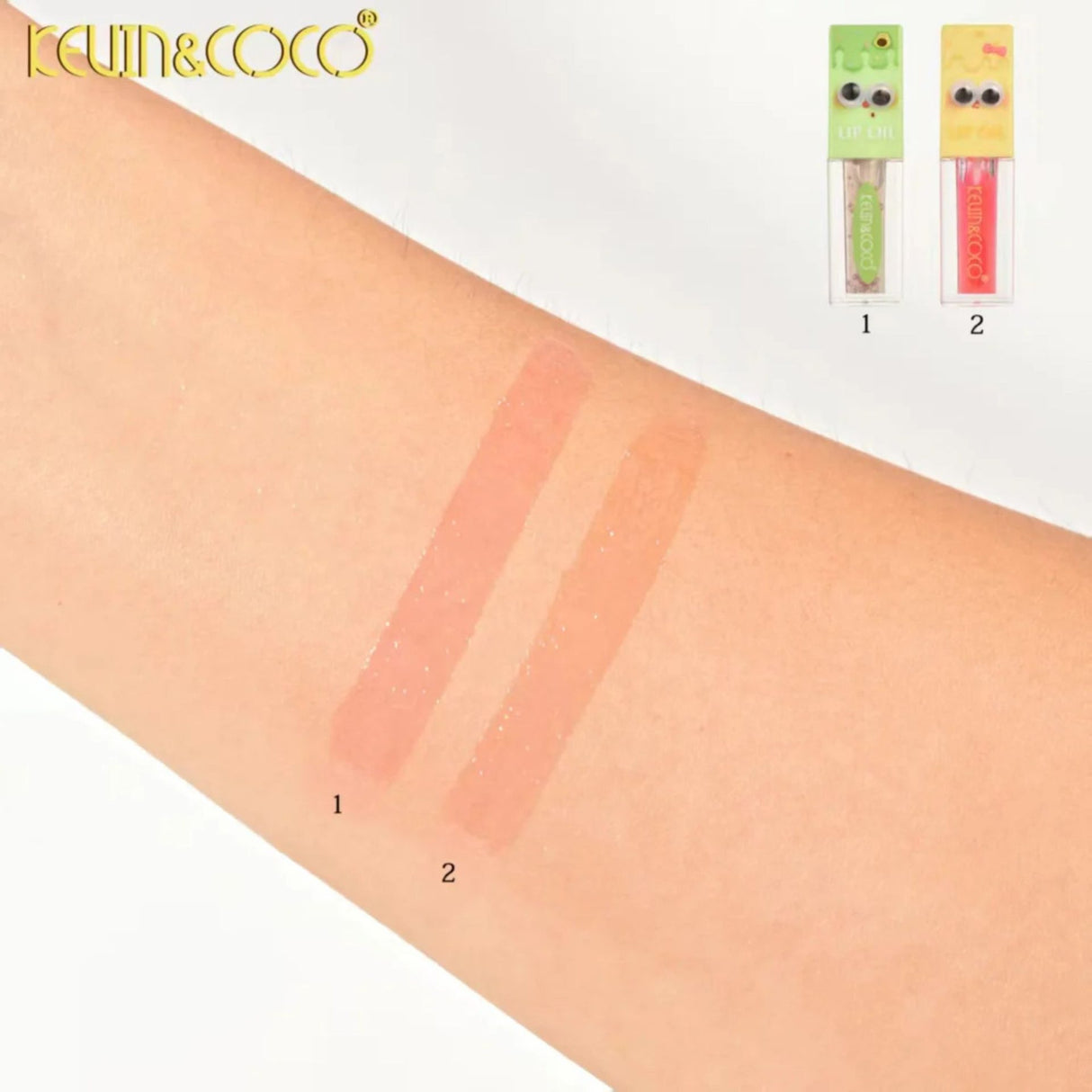 Ulei de Buze, Kevin&Coco, Lip Oil, Hidratant si Lucios, Efect Natural, Textura Usoara, Non-Lipicios, 27.1 g, 8.2 x 2 x 2 cm, Roz - vivimall.ro