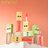 Ulei de Buze, Kevin&Coco, Lip Oil, Hidratant si Lucios, Efect Natural, Textura Usoara, Non-Lipicios, 27.1 g, 8.2 x 2 x 2 cm, Roz - vivimall.ro