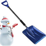 Lopata de Zapada, Vivimall, Multifunctionala, Demontabila, cu Maner Antiderapant, Aluminiu, Plastic, Solutia pentru Iarna, pentru Deszapezire, 80x11x25.7 cm, Albastra - vivimall.ro