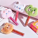 Luciu de Buze, Kevin&Coco, Animat de Plus, Model Broasca, Verde - vivimall.ro