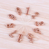 Lumanare De Tort, Party, Din Parafina, Rose Gold - vivimall.ro