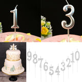 Lumanare De Tort, Model Cifra 3, Party, Din Parafina,