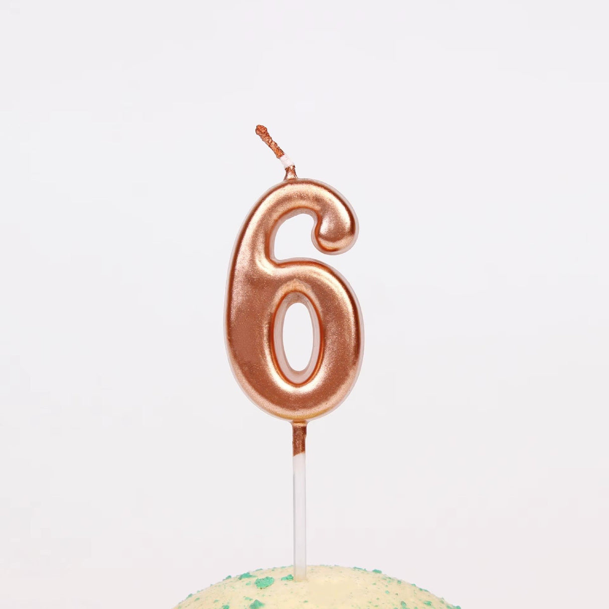 Lumanare De Tort, Party, Din Parafina, Rose Gold