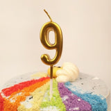 Lumanare De Tort, Model Cifra 9, Party, Din Parafina,