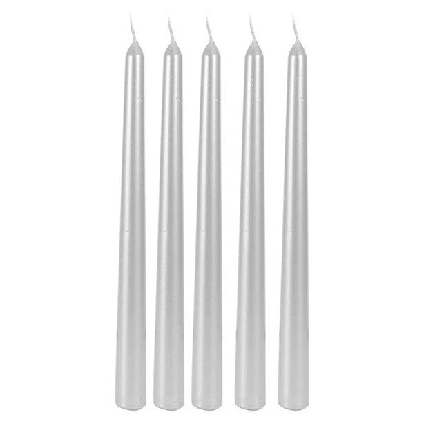 Lumanare Decorativa, Pentru Masa, 25 Cm, Din Parafina, Fara Fum, Ardere 7.5H,