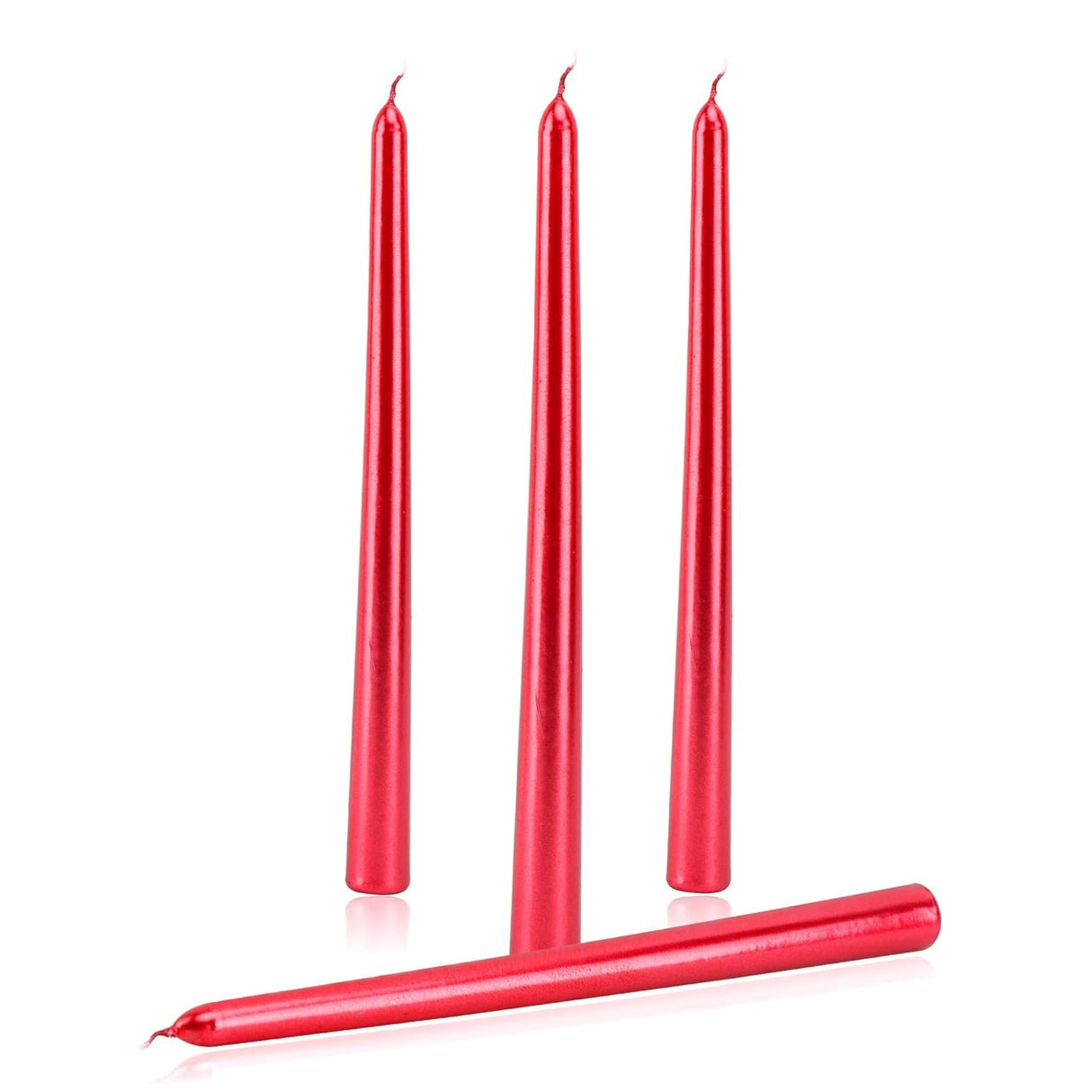 Lumanare Decorativa, Pentru Masa, 25 Cm, Din Parafina, Fara Fum, Ardere 7.5H,